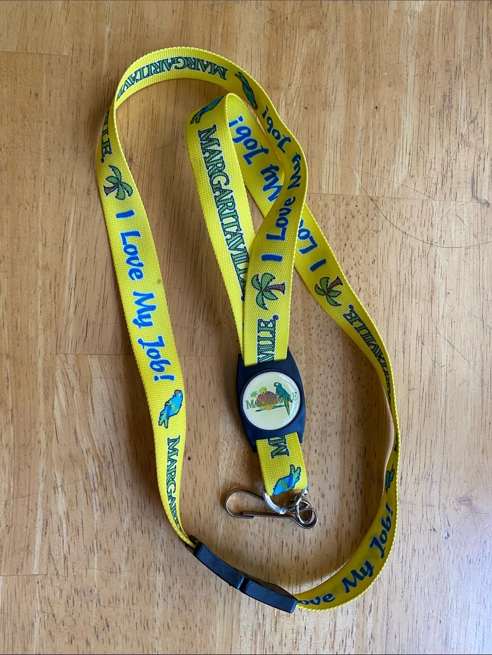 Margaritaville Lanyard ID Ticket Clip NEW Card Clamp 18”
